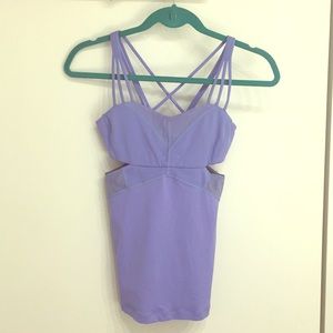 Lululemon lavendar exquisite  tank size 4